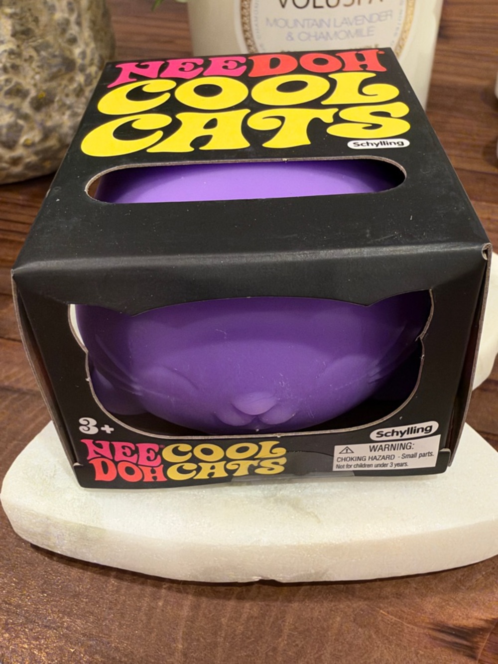 NeeDoh Cool Cats Purple
Squishy Fidget Stress Toy Rare Nee Doh Authentic